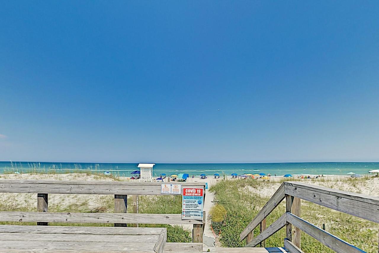 Villa Oceanfront Townhouse Carolina Beach Exterior foto
