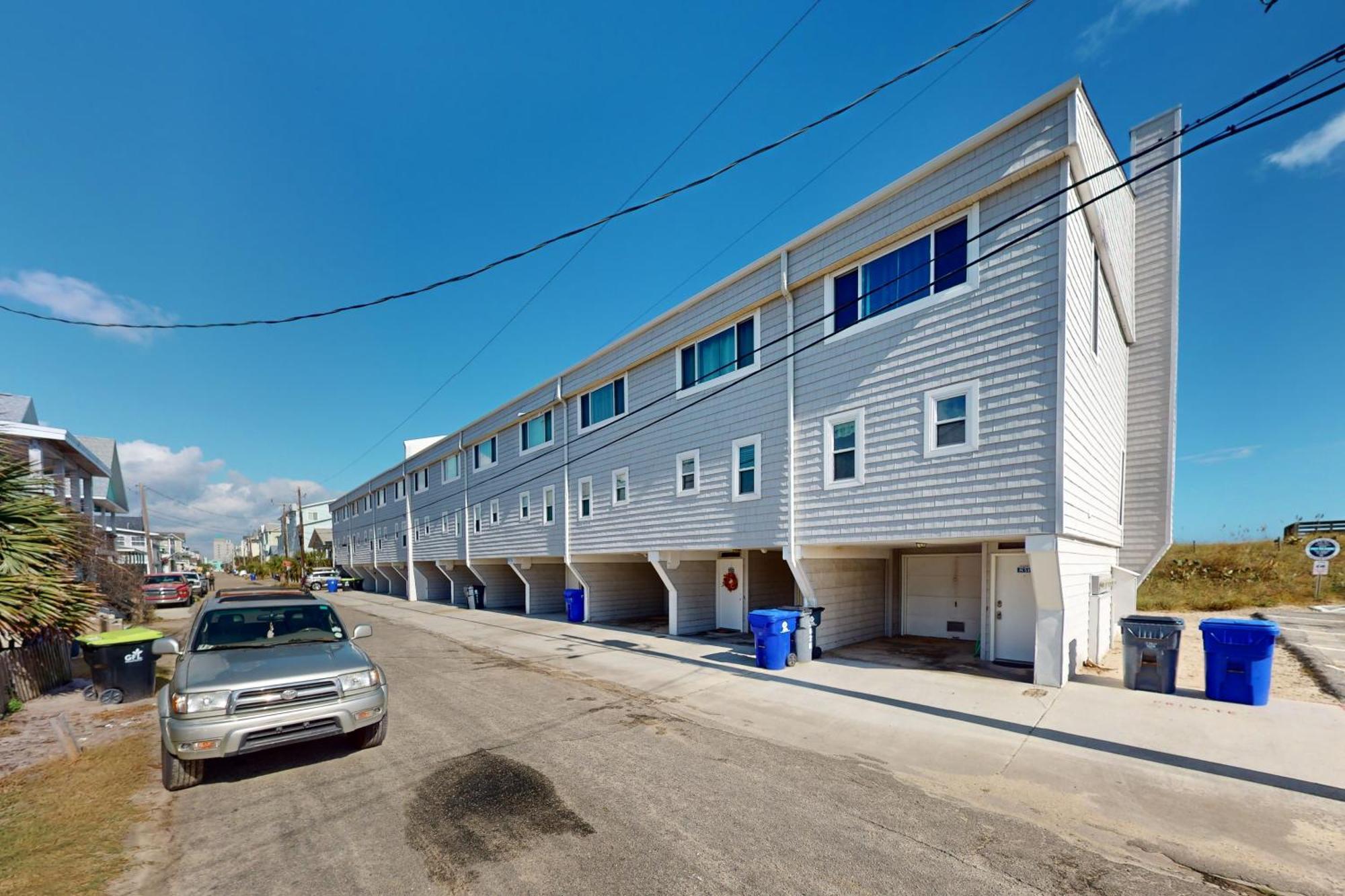 Villa Oceanfront Townhouse Carolina Beach Exterior foto